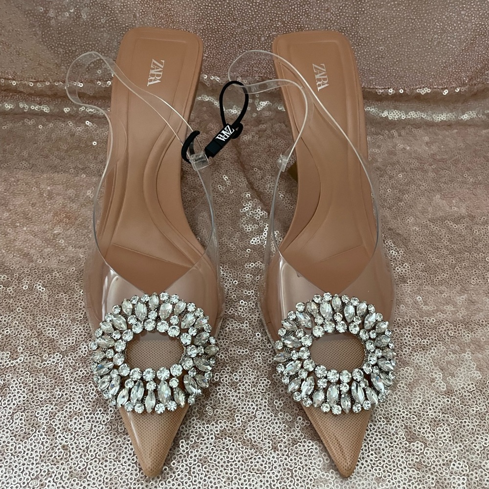 Zara heels sz 8 NWOT